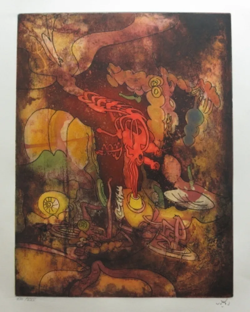 Ets En Aquatint Matta - Hom'mère - L'Eautre (planche 3)