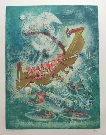 Ets En Aquatint Matta - Hom'mère - L'eautre (Planche 6)