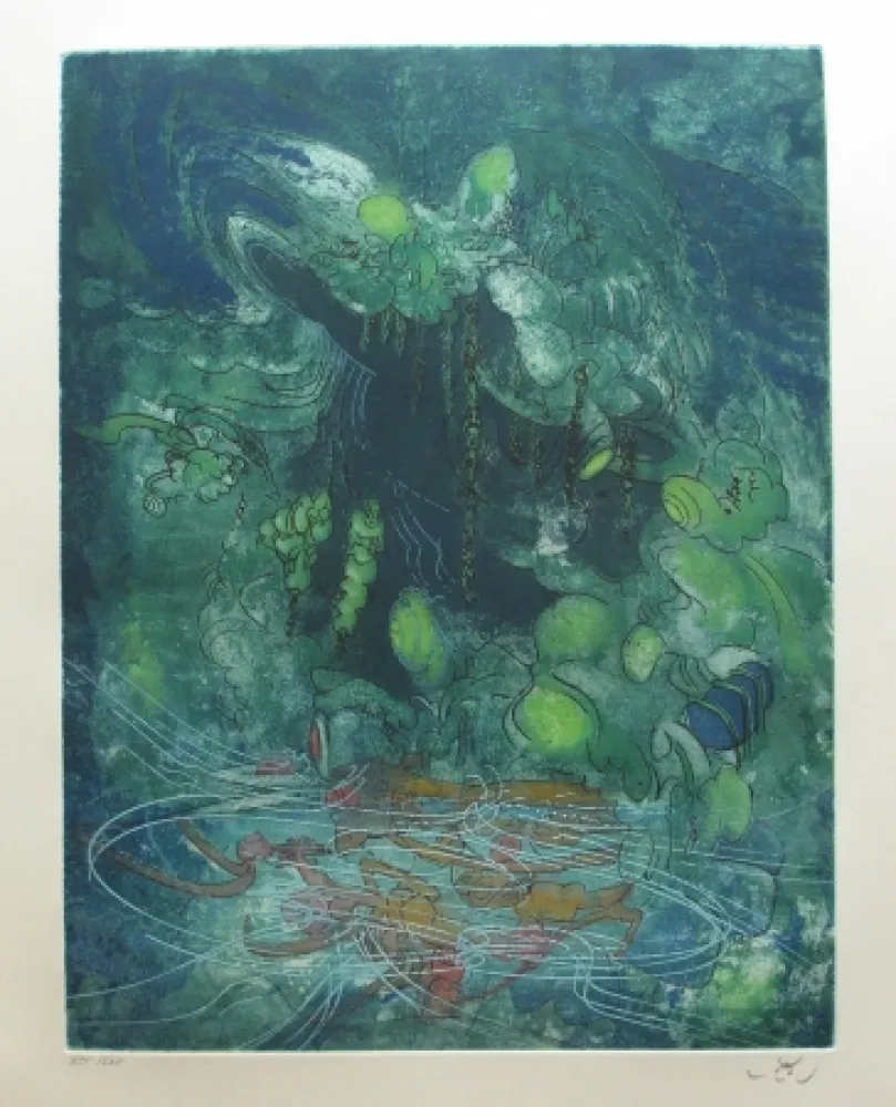 Ets En Aquatint Matta - Hom'mère - L'Eautre (planche 8)