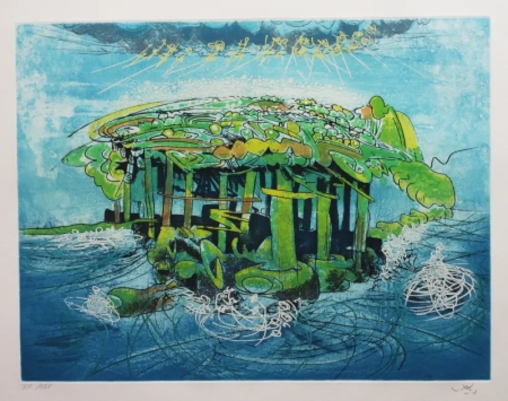 Ets En Aquatint Matta - Hom'mère - L'Eautre (planche 9)