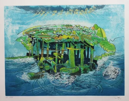 Ets En Aquatint Matta - Hom'mère - L'Eautre (planche 9)