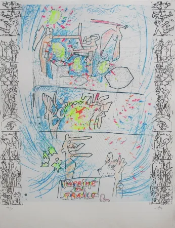 Zeefdruk Matta - Imprimé en France