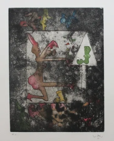 Ets En Aquatint Matta - L'Angle Mère