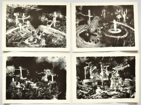 Lithografie Matta - Le acque d'arno