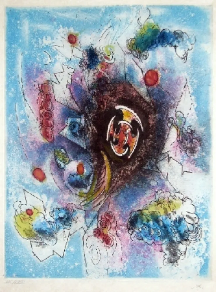 Ets En Aquatint Matta - Le conmer