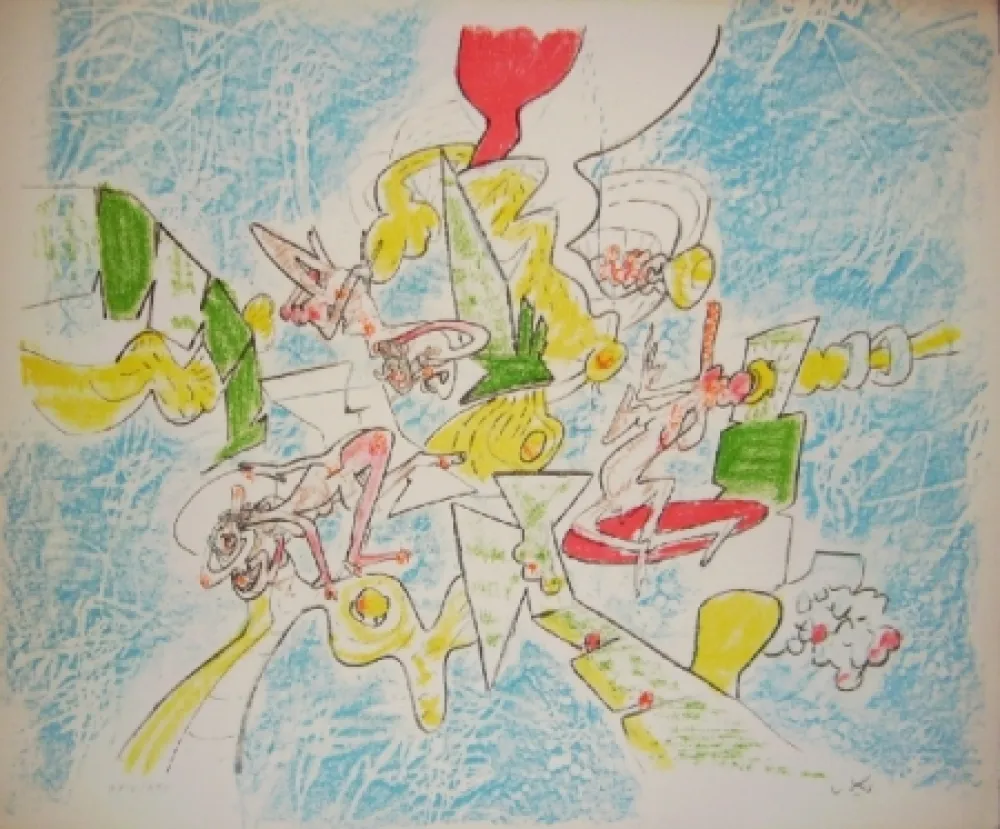 Lithografie Matta - L'effet Gabriel