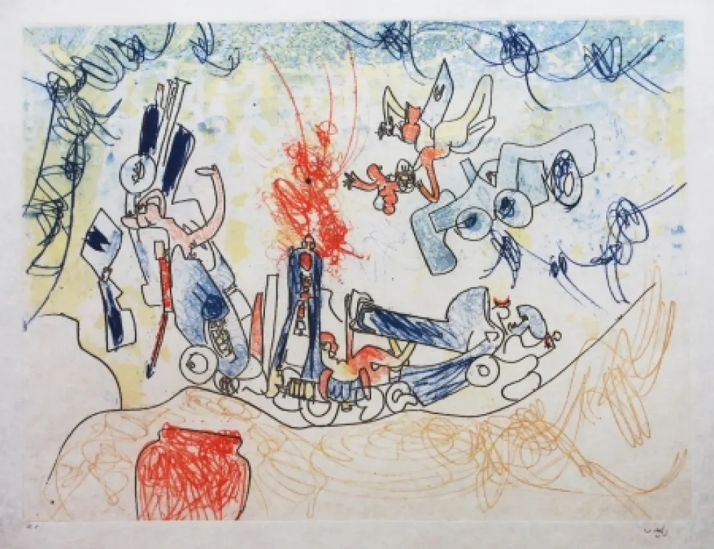 Ets En Aquatint Matta - Les Oh' Tomobiles (Planche 7)