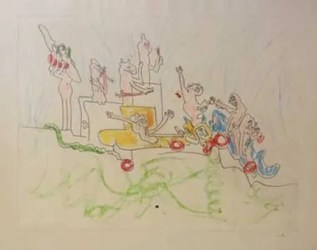 Ets En Aquatint Matta - Les oh!Tomobiles