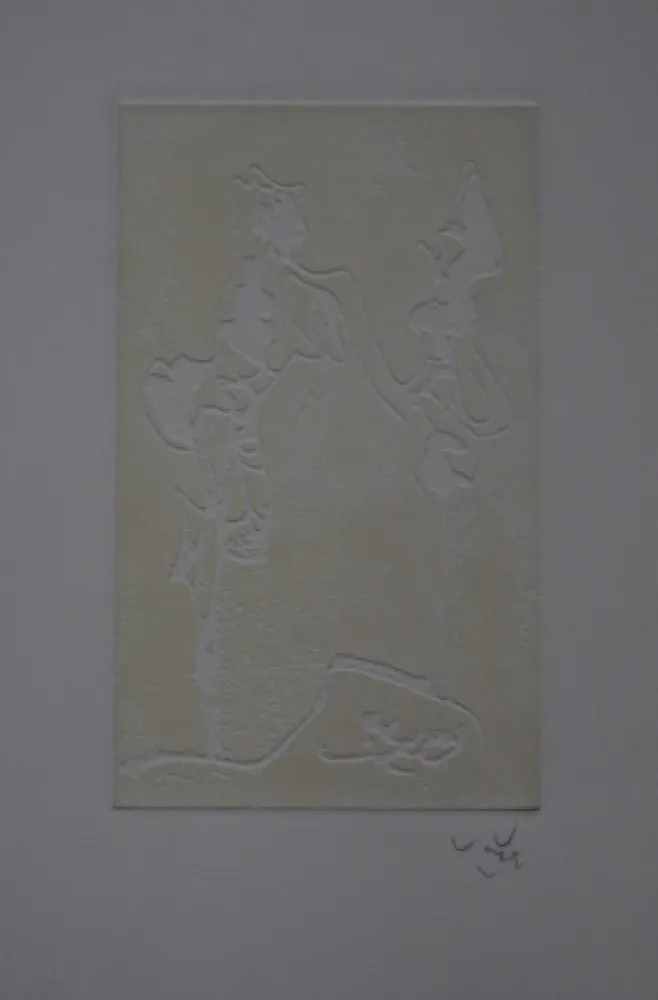 Gravure Matta - Les raconteurs de sperme.