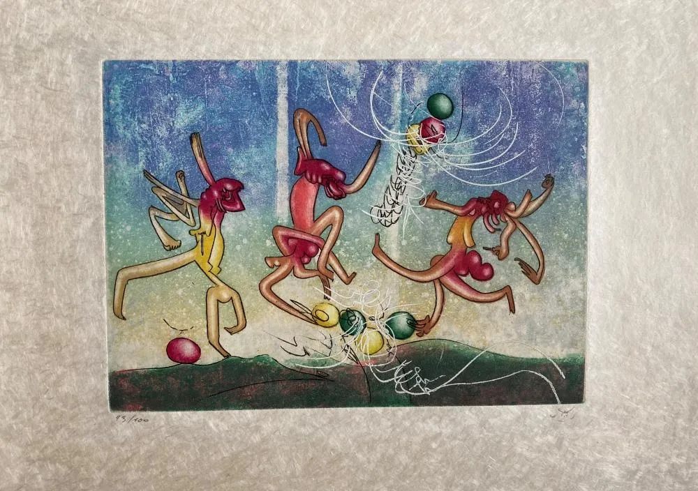 Aquatint Matta - Les Transesports