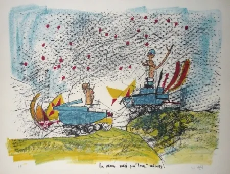 Lithografie Matta - Les voleurs volés par leurs volants