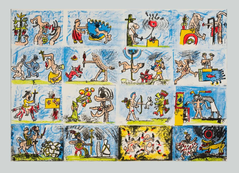 Lithografie Matta - L'indice degli indici