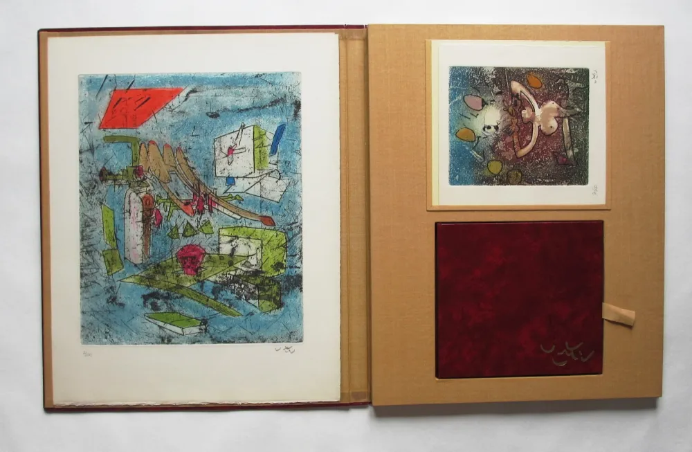 Geïllustreerd Boek Matta - L'oeuvre gravé