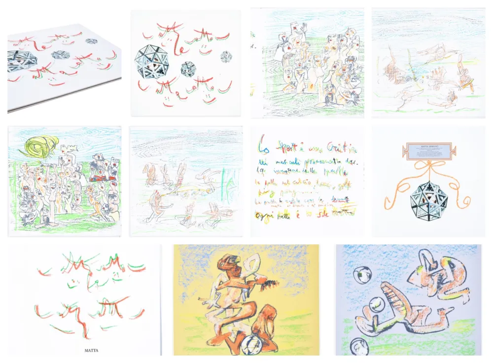 Lithografie Matta - Music Foot (portfolio)