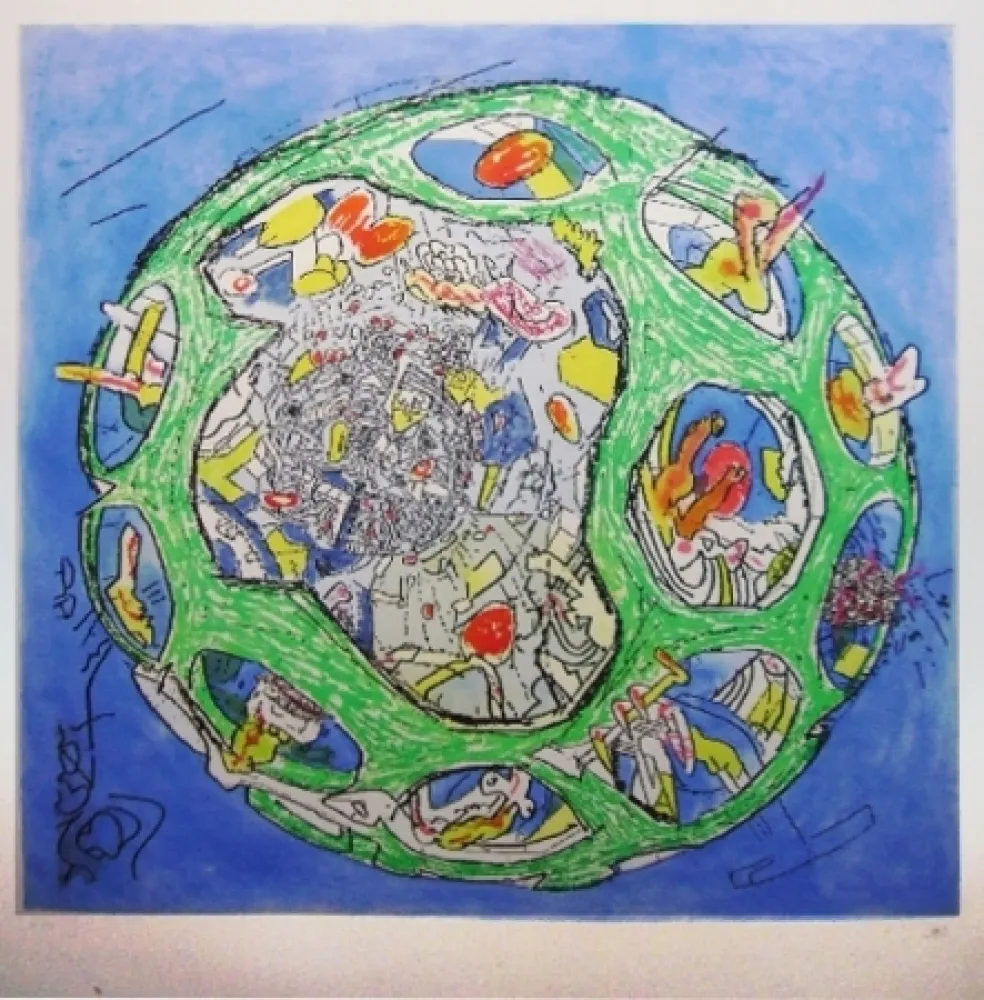 Ets En Aquatint Matta - N'ous T'ous