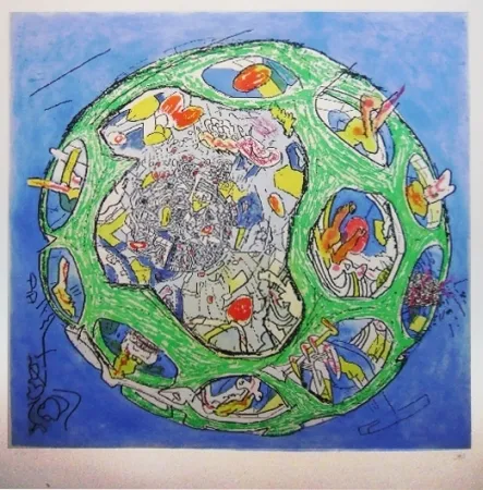 Ets En Aquatint Matta - N'ous T'ous