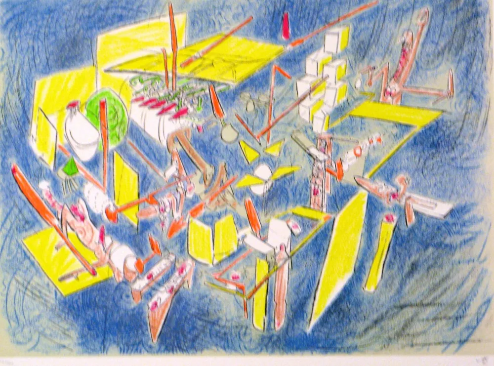 Lithografie Matta - Octravi