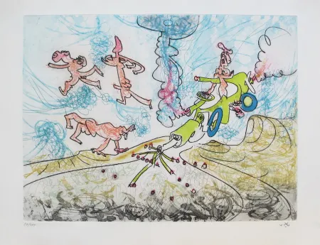 Ets En Aquatint Matta - Oh! Tomobiles