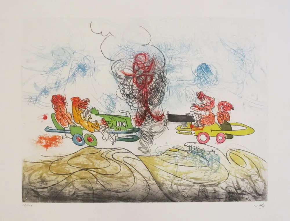 Ets En Aquatint Matta - Oh! Tomobiles