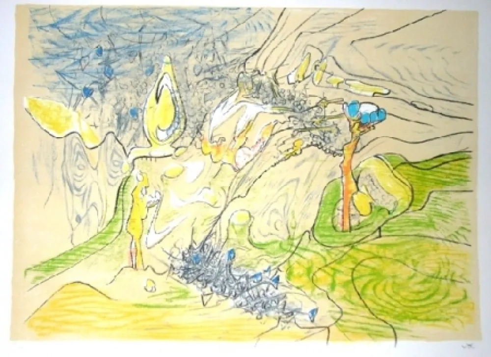 Lithografie Matta - O'nain de Venus