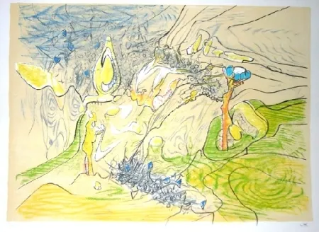 Lithografie Matta - O'nain de Venus