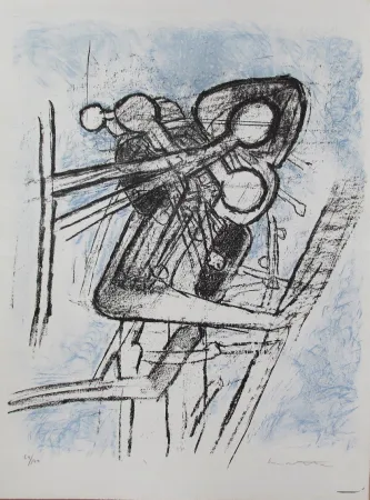 Lithografie Matta - Onze formes du doute