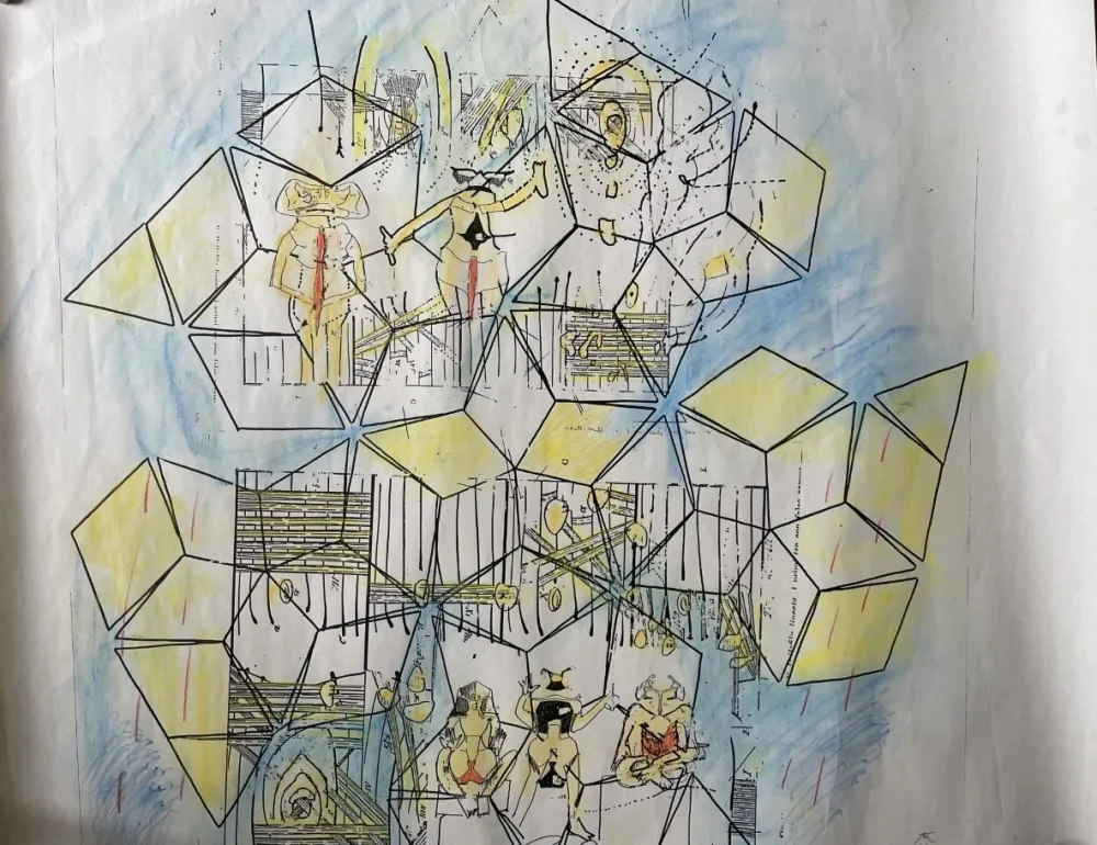 Geen Techniek Matta - Opera originale e unica