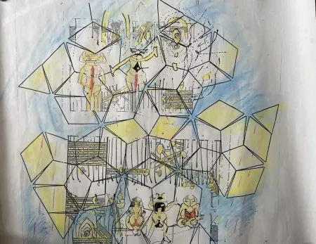 Geen Techniek Matta - Opera originale e unica