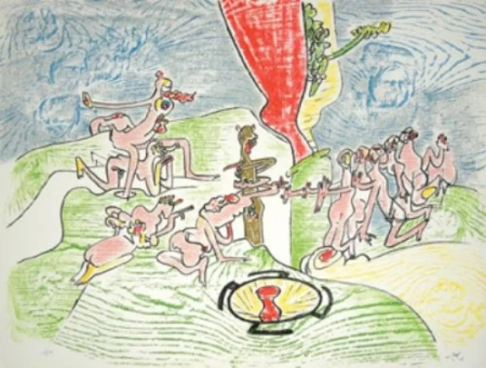 Lithografie Matta - Or dur or aison