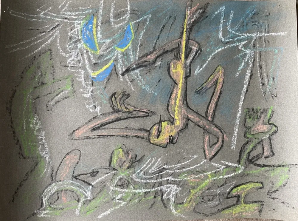 Geen Techniek Matta - Pastel originale