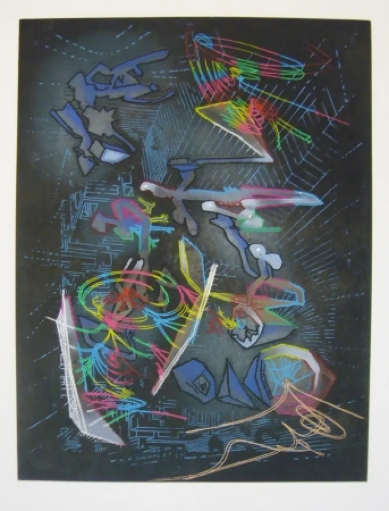 Ets En Aquatint Matta - Sans titre