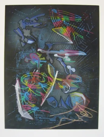 Ets En Aquatint Matta - Sans titre