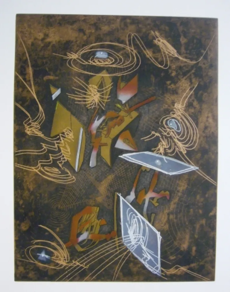 Ets En Aquatint Matta - Sans titre