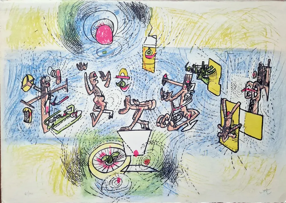 Lithografie Matta - Sans titre