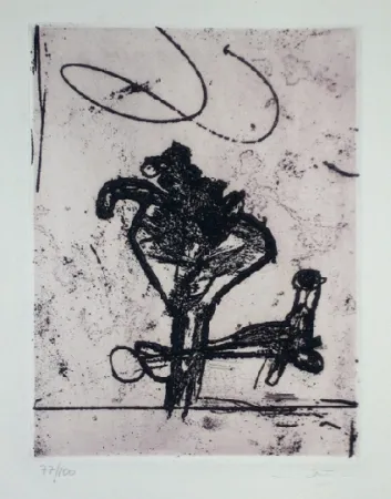 Ets En Aquatint Matta - Sans titre, 1964