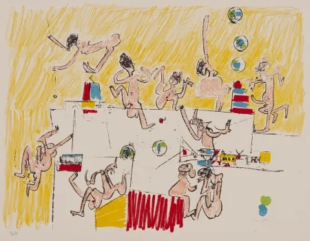 Lithografie Matta - Sans titre