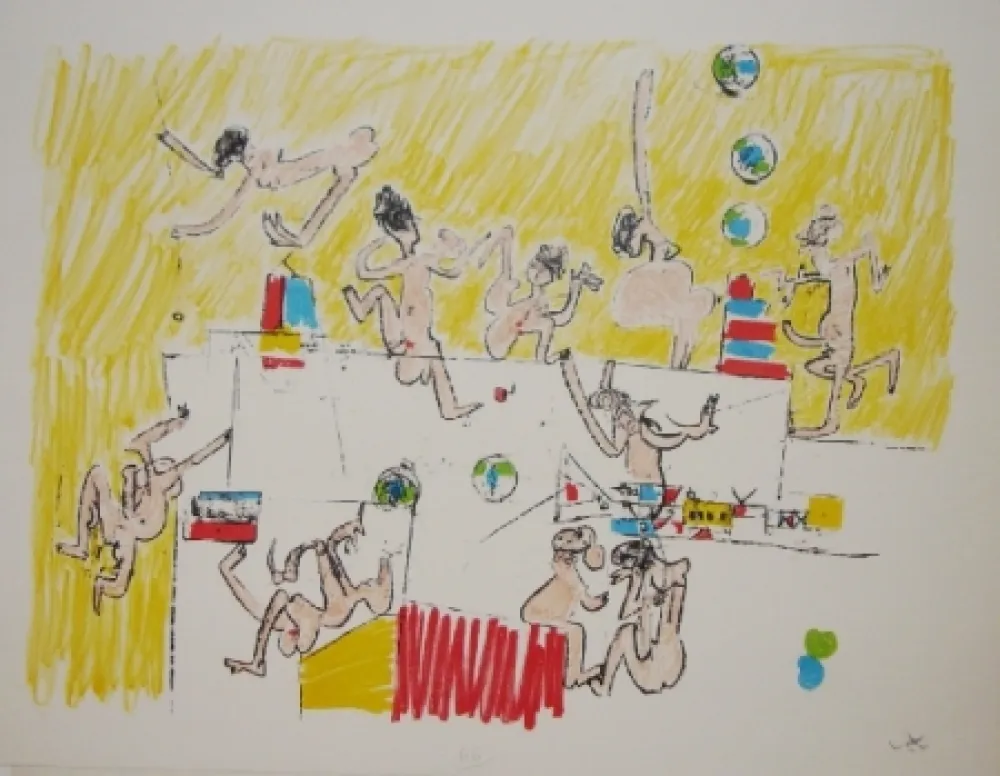 Lithografie Matta - Sans titre