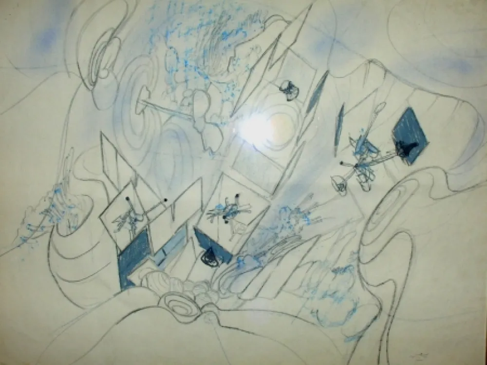 Lithografie Matta - Sans Titre