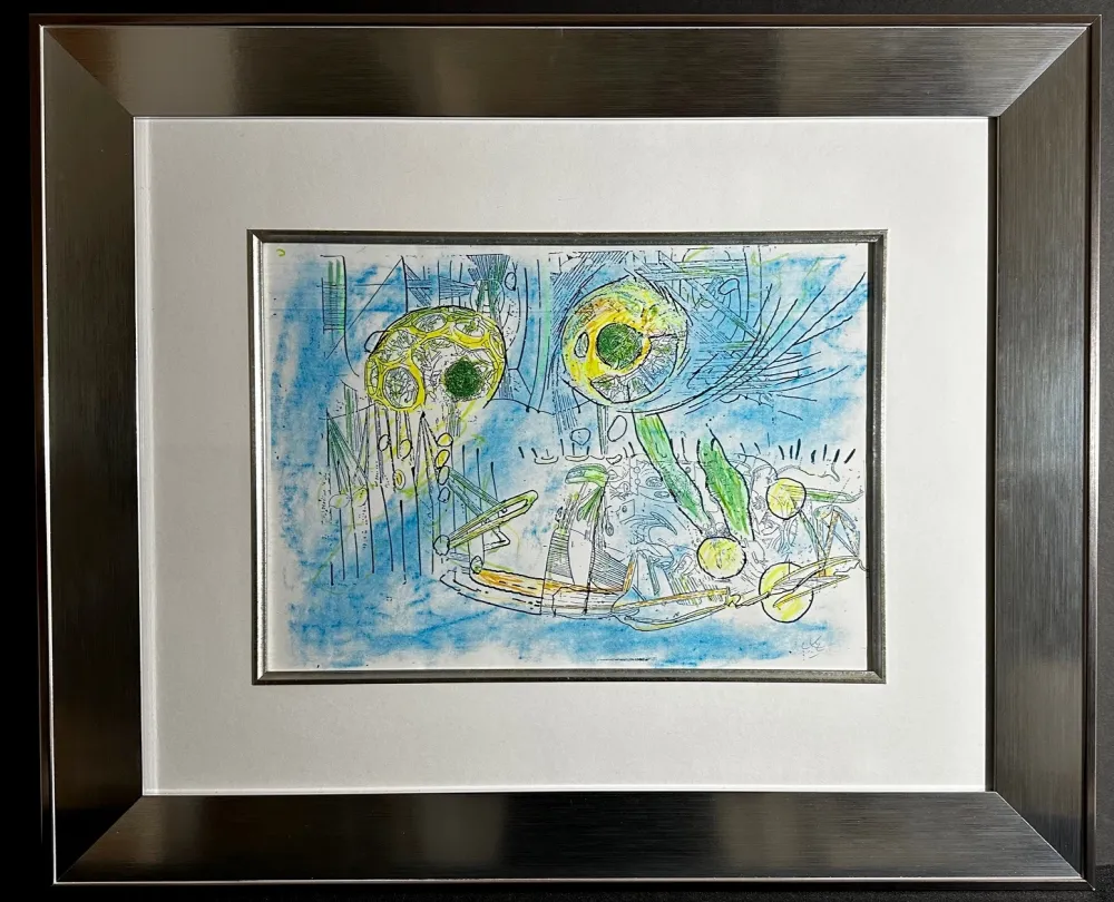 Geen Techniek Matta - Sans Titre Original Mixed Media 1