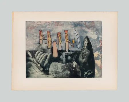 Ets En Aquatint Matta - Senza titolo