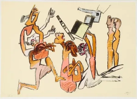 Lithografie Matta - Senza titolo