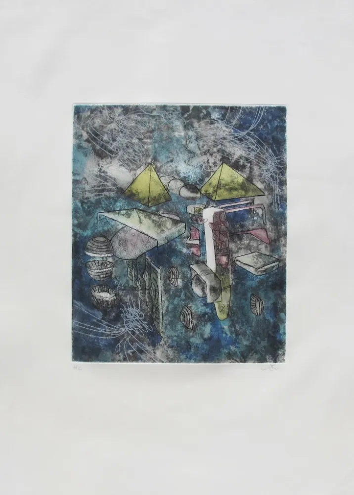 Ets En Aquatint Matta - Si non ti tumbo ti maso