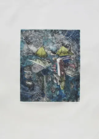 Ets En Aquatint Matta - Si non ti tumbo ti maso