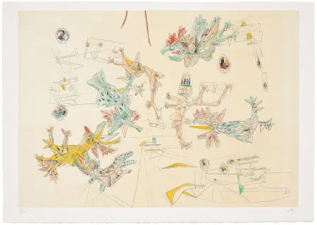 Lithografie Matta - Sois Bastion et Cristobal