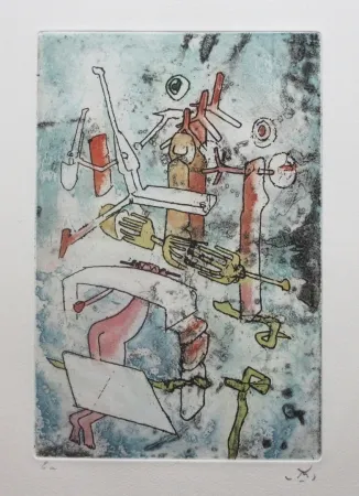 Ets En Aquatint Matta - Songe songé