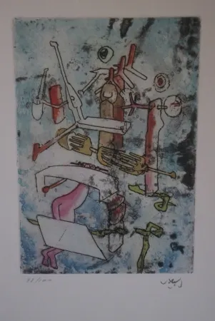 Ets En Aquatint Matta - Songes songés.