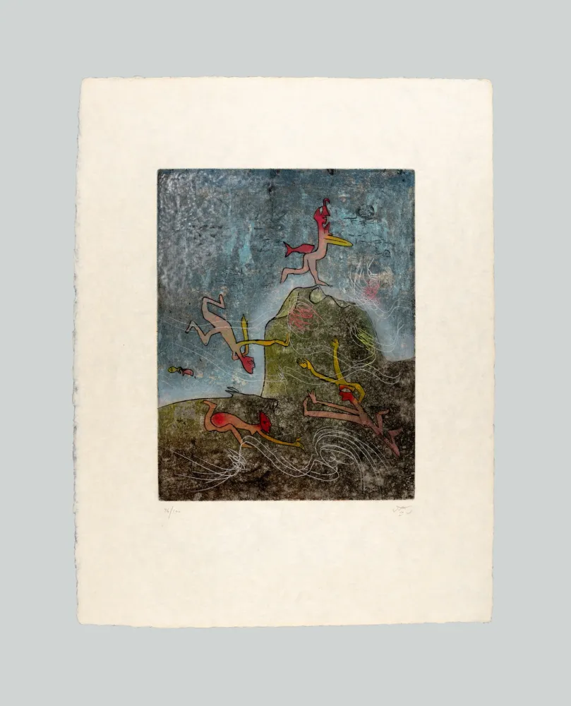 Gravure Matta - Surrealistes