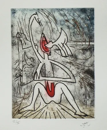 Ets En Aquatint Matta - Titre inconnu