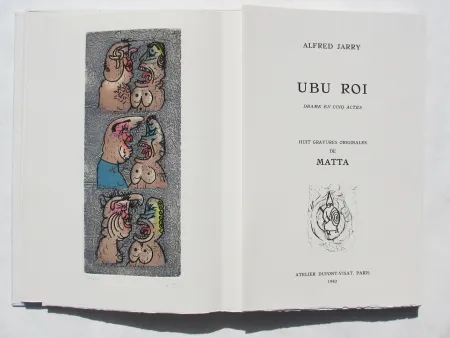 Ets En Aquatint Matta - Ubu Roi. Drame en cinq Actes