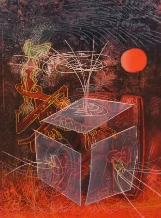 Ets En Aquatint Matta - Une Saison En Enfer